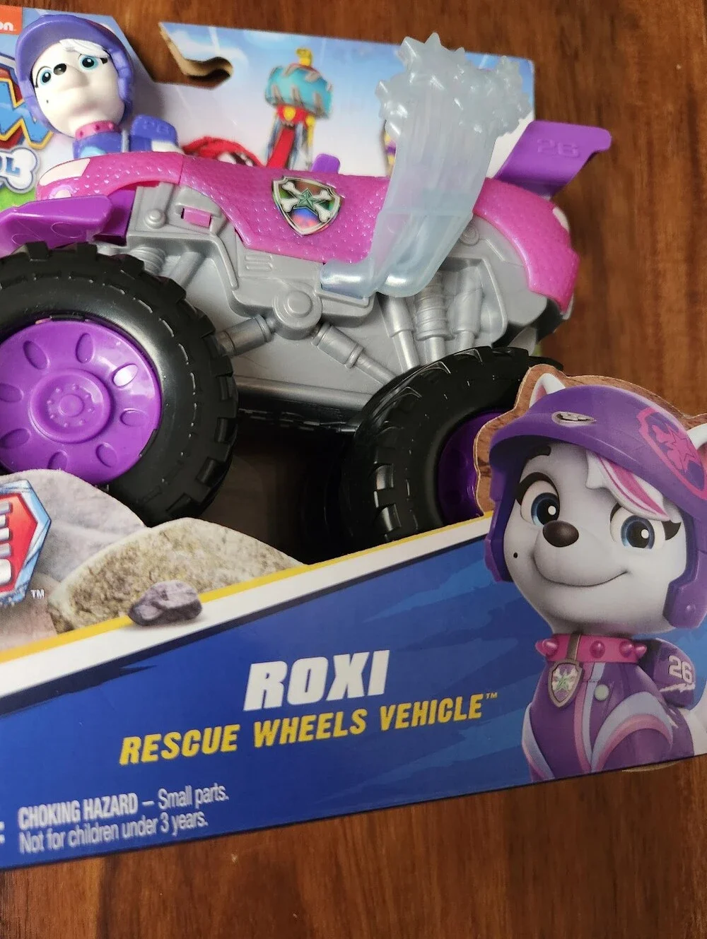 Paw Patrol Rescue Wheels Roxi Exclusive Vehicle & Figure, New in Box